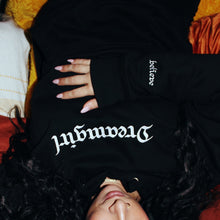 Load image into Gallery viewer, Dreamgirl &quot;Trust &amp; Believe&quot; Affirmation Hoodie
